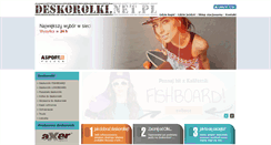 Desktop Screenshot of deskorolki.net.pl